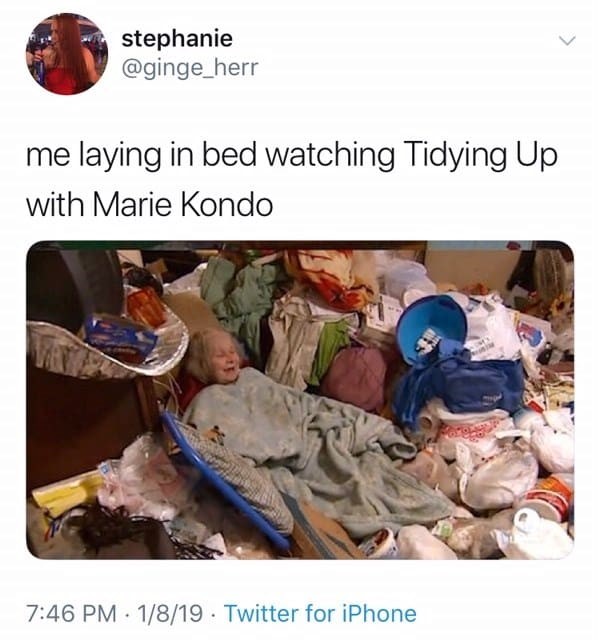 marie kondo tweet Purplefrog Property