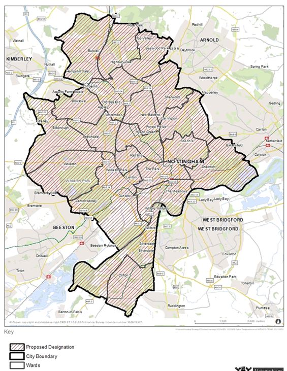 NCC Additional Licensing Boundary Purplefrog Property