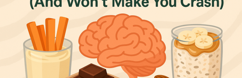 Snack Smart, Not Hard: Brainy Bites to Power Your Studies